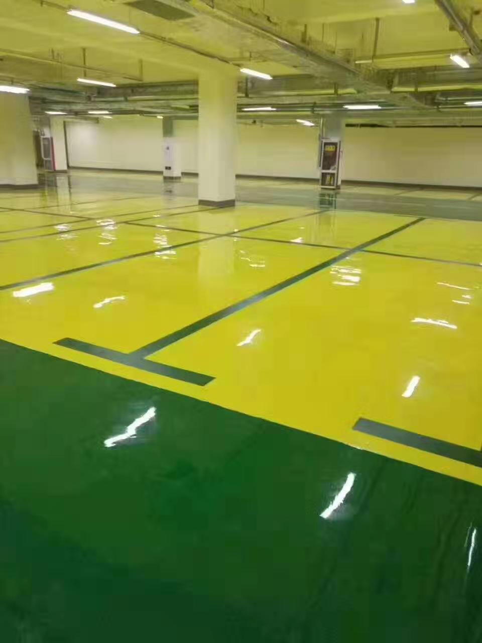 地下停車場環氧地坪